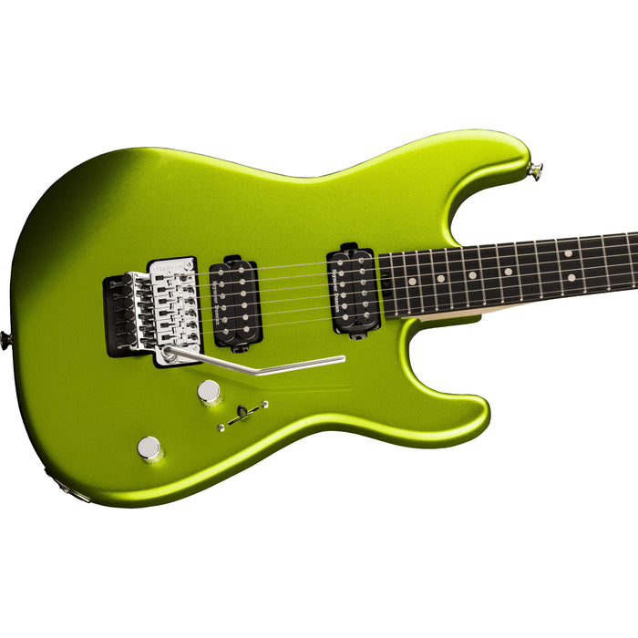 Charvel Pro-Mod San Dimas Style 1 HH FR E - Lime Green Metallic - New