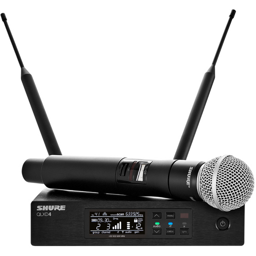 Shure QLXD24/B58 Handheld Digital Wireless System - H50 Band