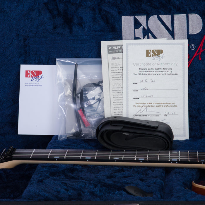 ESP USA M-1 DX Electric Guitar - Hellfire - Preorder