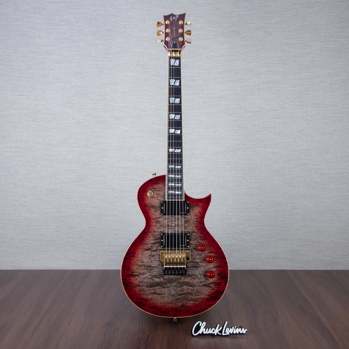 ESP USA Eclipse FR Electric Guitar - Blood Moon - #US24217