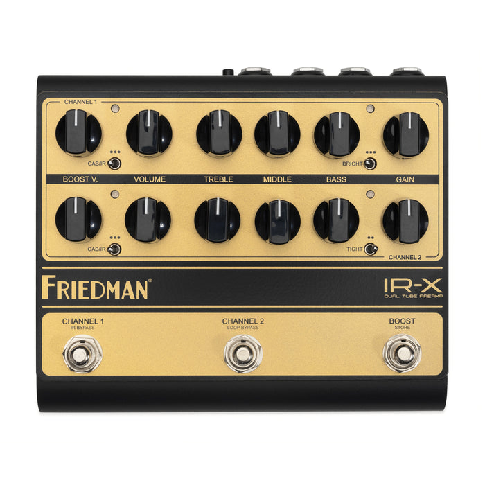 Friedman IR-X Dual Tube Preamp DI Effects Pedal