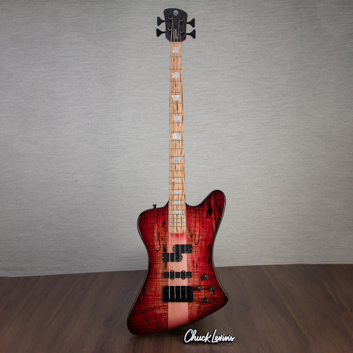 Spector USA Custom NS-2X Electric Bass - Fire Blackburst - CHUCKSCLUSIVE - #031