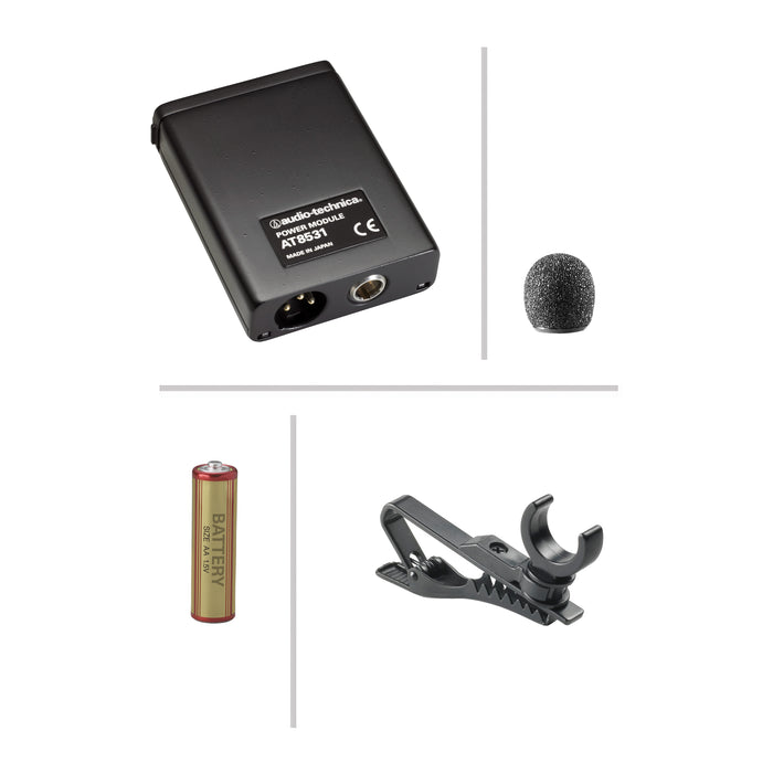 Audio-Technica AT803 Omnidirectional Lavalier Microphone