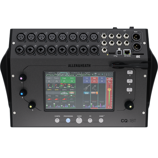 Allen & Heath CQ-18T Ultra-Compact 96 kHz Digital Audio Mixer
