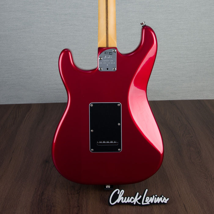 Fender Limited Edition American Professional II Stratocaster, Ebony Fingerboard - Candy Apple Red - Mint Open Box