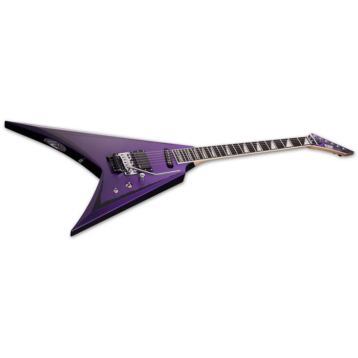 ESP Custom Shop Alexi Ripped Alexi Laiho Signature Electric Guitar - Purple Fade Satin w/ Ripped Pinstripes