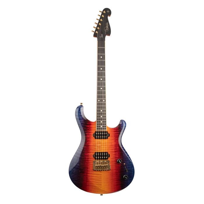 Knaggs Chesapeake Severn T1 Top Electric Guitar - Fire and Ice - #1234