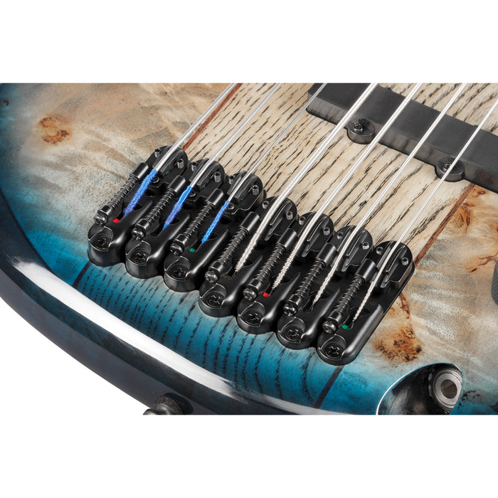 Ibanez SR Bass Workshop SRA7 7-String Bass Guitar - Cosmic Blue Starburst - New