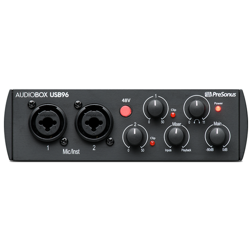 PreSonus AudioBox USB 96 2x2 Audio Interface - 25th Anniversary Black - New