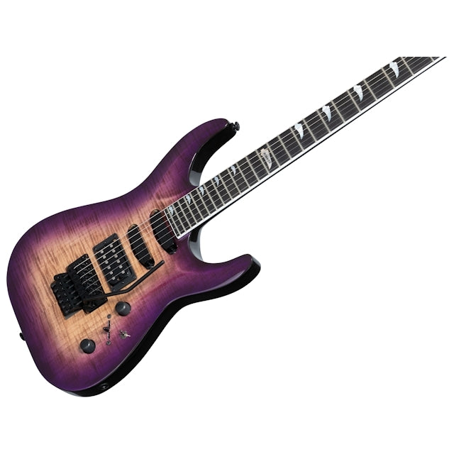 Kramer SM-1 Figured Electric Guitar - Royal Purple Perimeter