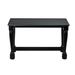 Viscount Wooden Bench for Legend Organ - Black - New