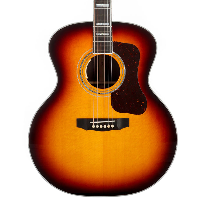 Guild F-55E Sitka Spruce Jumbo Acoustic Electric Guitar - Antique Sunburst