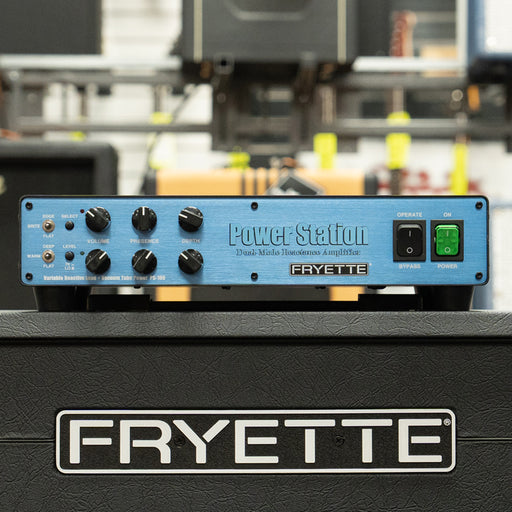 Fryette PS-100 Power Station - Reactive Load with 100-Watt Re-Amp (Attenuator) Sapphire Blue Panel - New