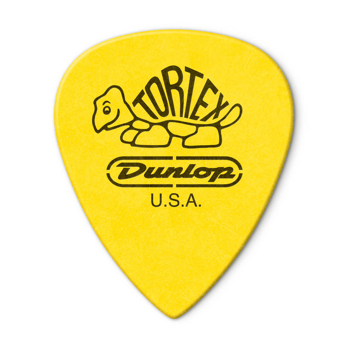 Dunlop Tortex TIII Guitar Picks - .73mm - Yellow (12-Pack)