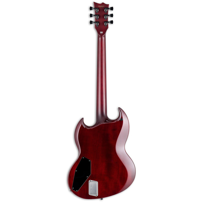 ESP E-II Viper Electric Guitar- See Thru Black Cherry