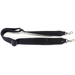 Stagg Black Suede Banjo Strap - 32.3" - 55.5"