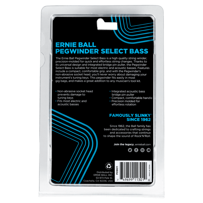 Ernie Ball Pegwinder Select - Bass