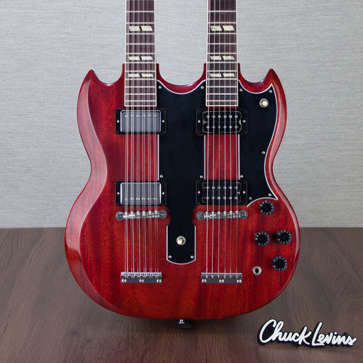 Gibson Jimmy Page EDS-1275 Doubleneck VOS Signature Electric Guitar - '69 Cherry - #CS403915