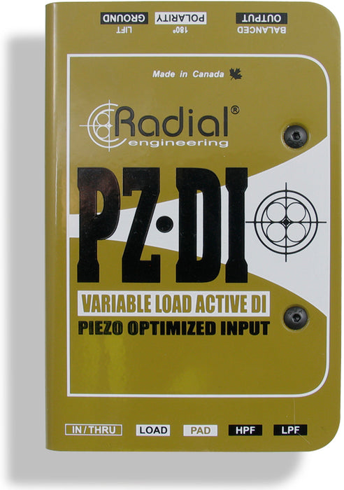 Radial Engineering PZ-DI Orchestral Instrument DI Box