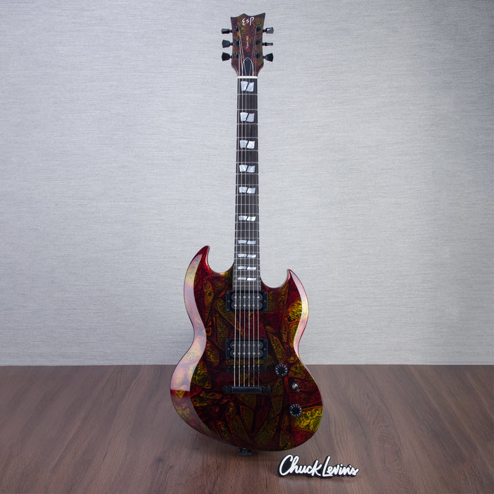 ESP USA Viper Electric Guitar - Hell Fire - #US24079