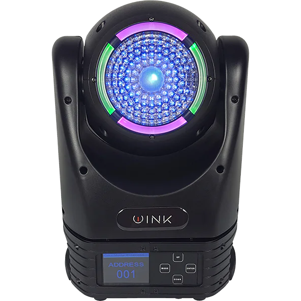 Blizzard Wink 60-Watt RGBW High-Output 4-In-1 LED Moving Head Light