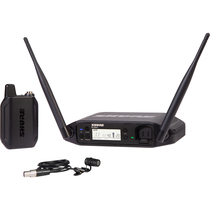 Shure GLXD14+/85 Digital Wireless with WL185 Lavalier Microphone