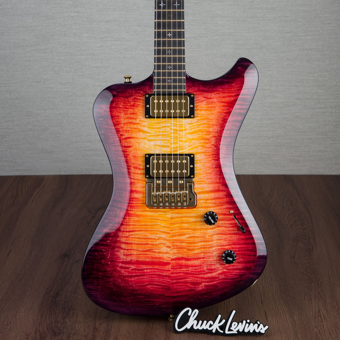 Knaggs Chesapeake Tuckahoe T1 Top Electric Guitar - Sunrise Burst - #62