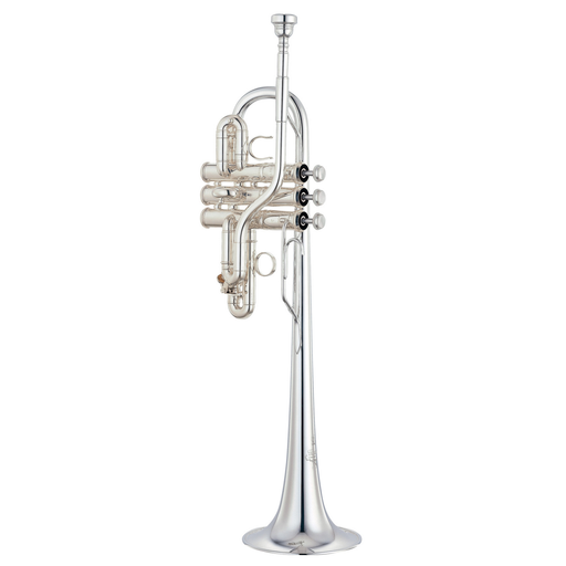 Yamaha YTR-9636 Custom Eb / D Trumpet - Silver Plated