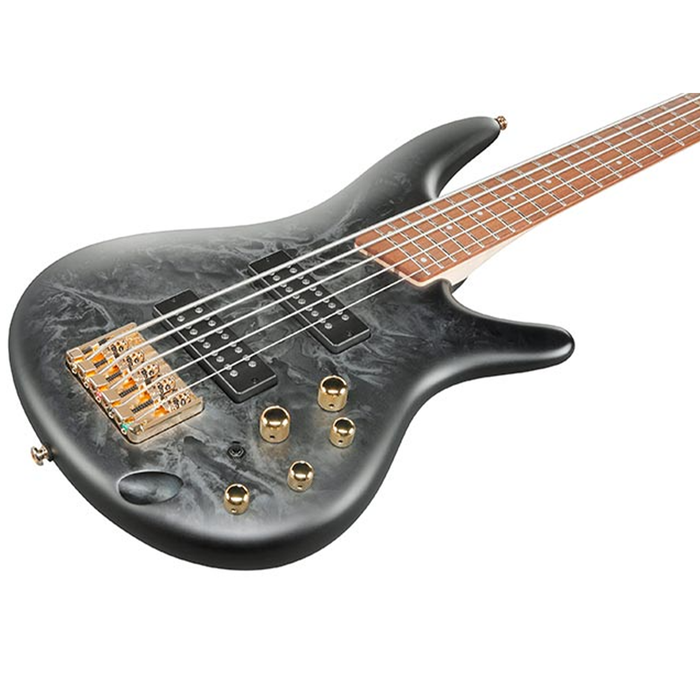 Ibanez SR305EDXBZM 5-String Bass Guitar - Black Ice Frozen Matte - Preorder