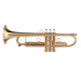 Adams A1 Bb Trumpet - Satin Gold Lacquered