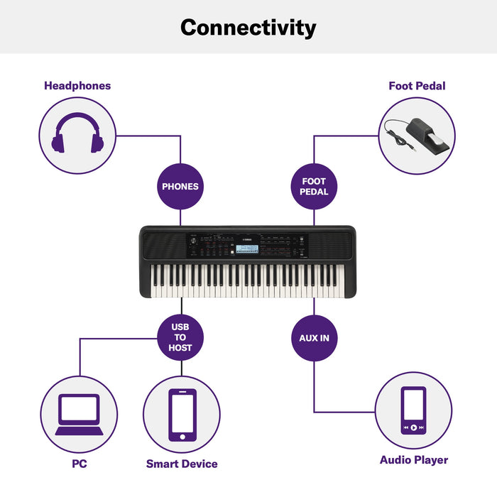 Yamaha PSR-E383 Portable Digital Piano