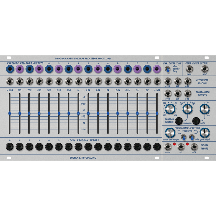 Tiptop Audio Buchla Model 296T Programmable Spectral Processor Module