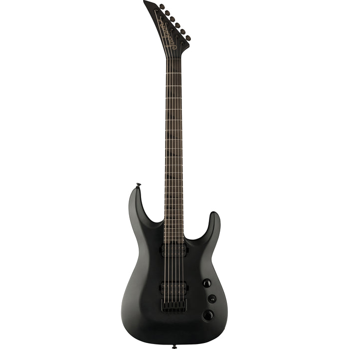 Jackson Pro Plus XT Soloist SLAT HT6 Baritone Electric Guitar - Satin Black