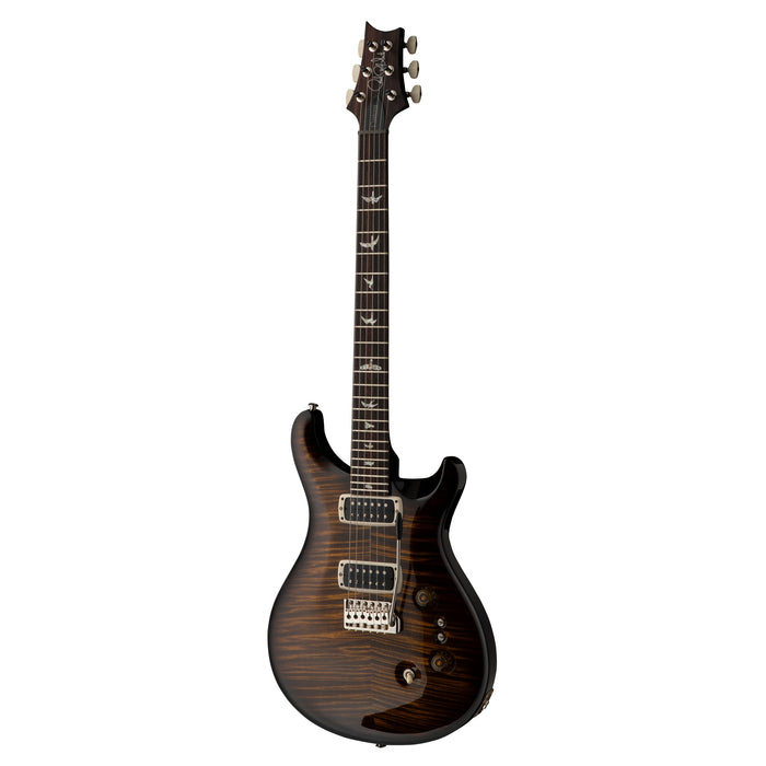 PRS Custom 24-08 10-Top Solid Body Guitar - Black Gold Wraparound Burst - Preorder