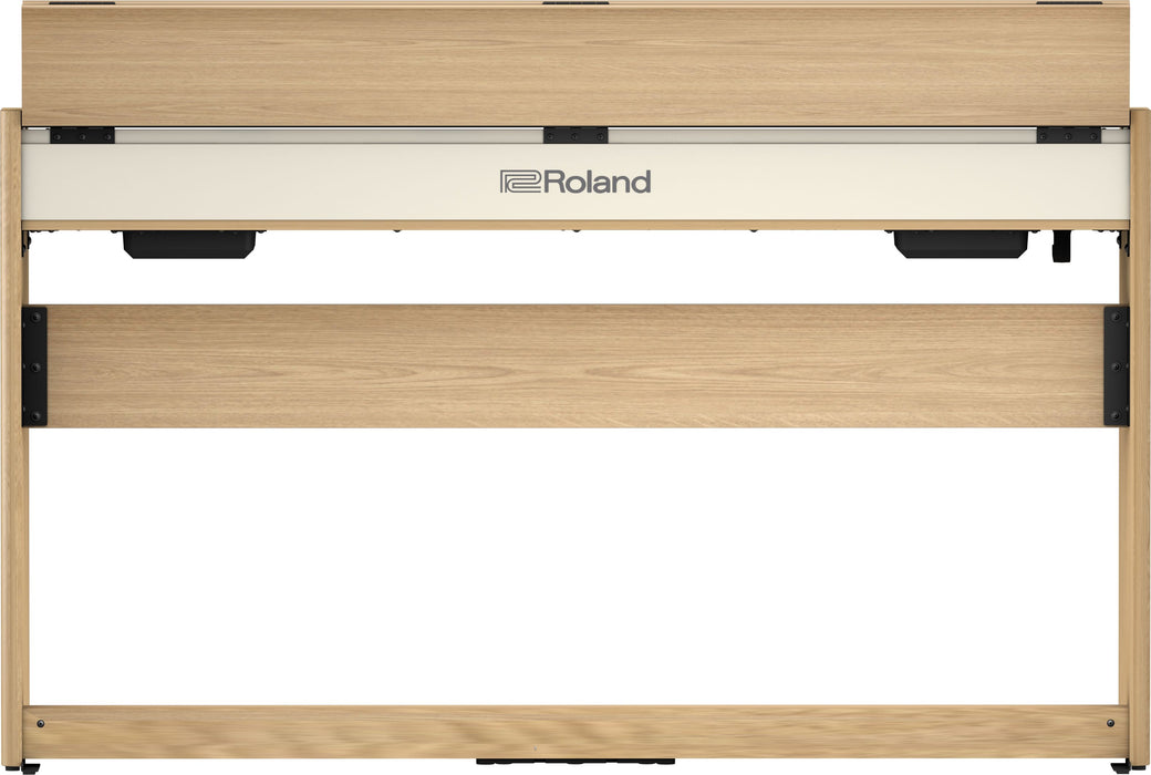 Roland F701 Digital Piano - Light Oak