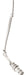 Audio-Technica U853RW Cardioid Condenser Hanging Microphone, White - New