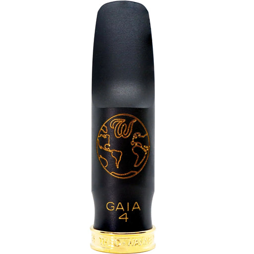 Theo Wanne Gaia 4 Alto Saxophone Mouthpiece - Hard Rubber, Size 5