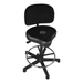 Roc N Soc Lunar Series Timpani Throne with Backrest and Footring - Black - Preorder