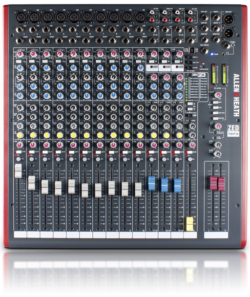 Allen & Heath ZED-16FX Multipurpose Mixer W/ Effects