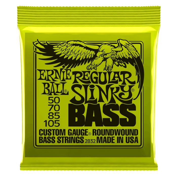 Ernie Ball Regular Slinky Nickel Wound Electric Bass Strings .50-.105