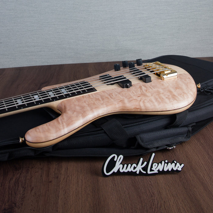 Spector Euro5 LT 5-String Bass Guitar - Natural Matte - CHUCKSCLUSIVE - #]C121SN 21033