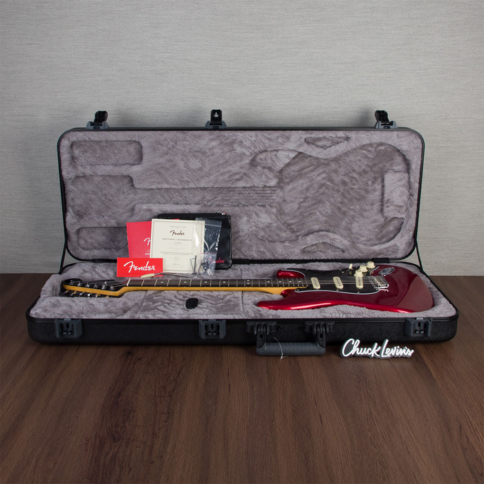 Fender Limited Edition American Professional II Stratocaster, Ebony Fingerboard - Candy Apple Red - Mint Open Box