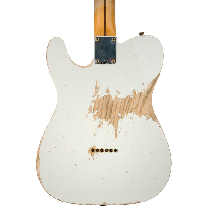 Fender Custom Shop 1952 Telecaster Heavy Relic Guitar - Aged Olympic White - CHUCKSCLUSIVE - #R123677