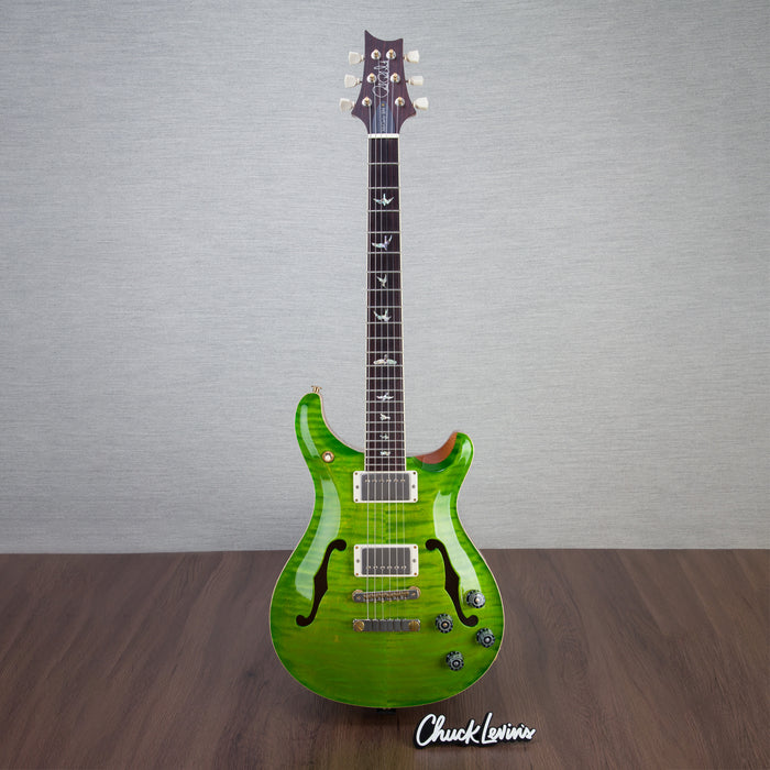 PRS McCarty 594 Hollow Body II 10 Top Electric Guitar - Eriza Verde - #230361025