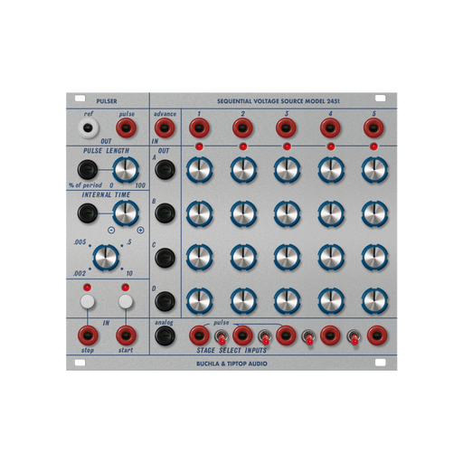 Buchla x Tiptop Audio Model 245t Sequential Voltage Source Eurorack Module