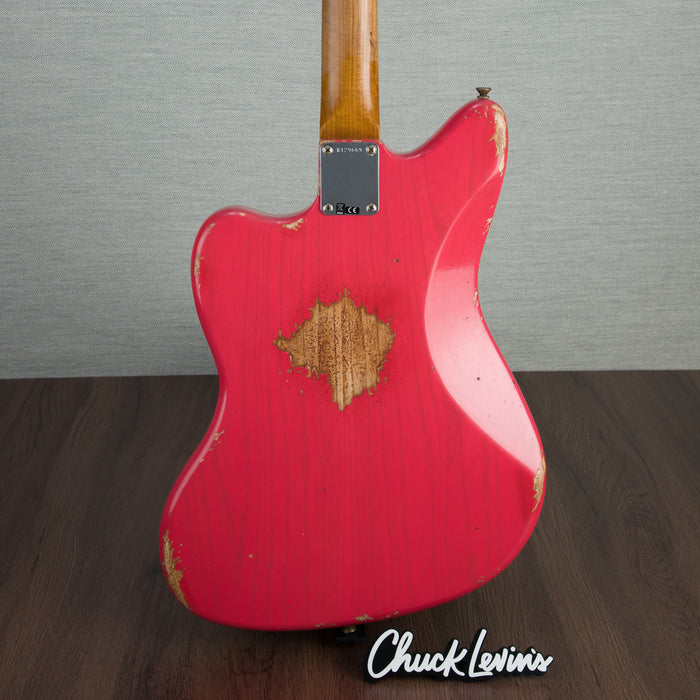 Fender Custom Shop 62 Jazzmaster Heavy Relic Electric Guitar - Watermelon King - CHUCKSCLUSIVE - #R129669