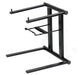 ProX T-LPS600B Foldable and Portable DJ Laptop Stand with Adjustable Shelf - Black