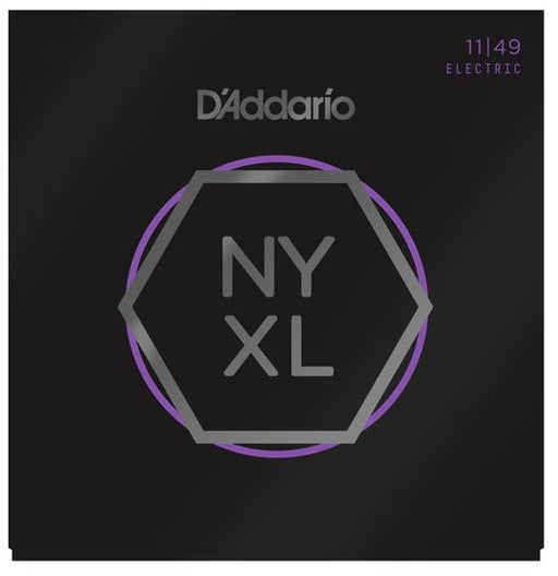 D'Addario NYXL1149 Nickel Wound Electric Guitar Strings, Medium, 11-49