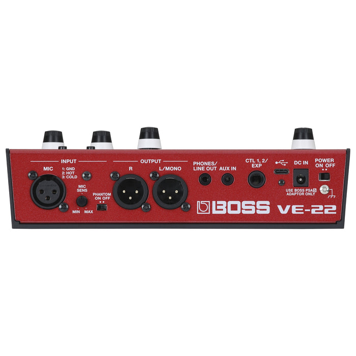 Boss VE-22 Vocal Performer Vocal Effects Processor