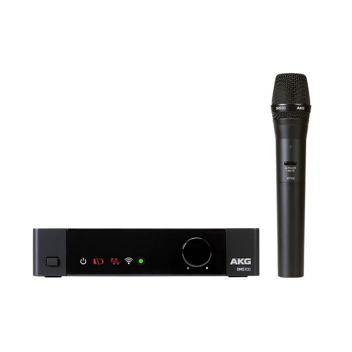 AKG DMS100 4-Channel 2.4GHz Digital Wireless Handheld Microphone System - Preorder